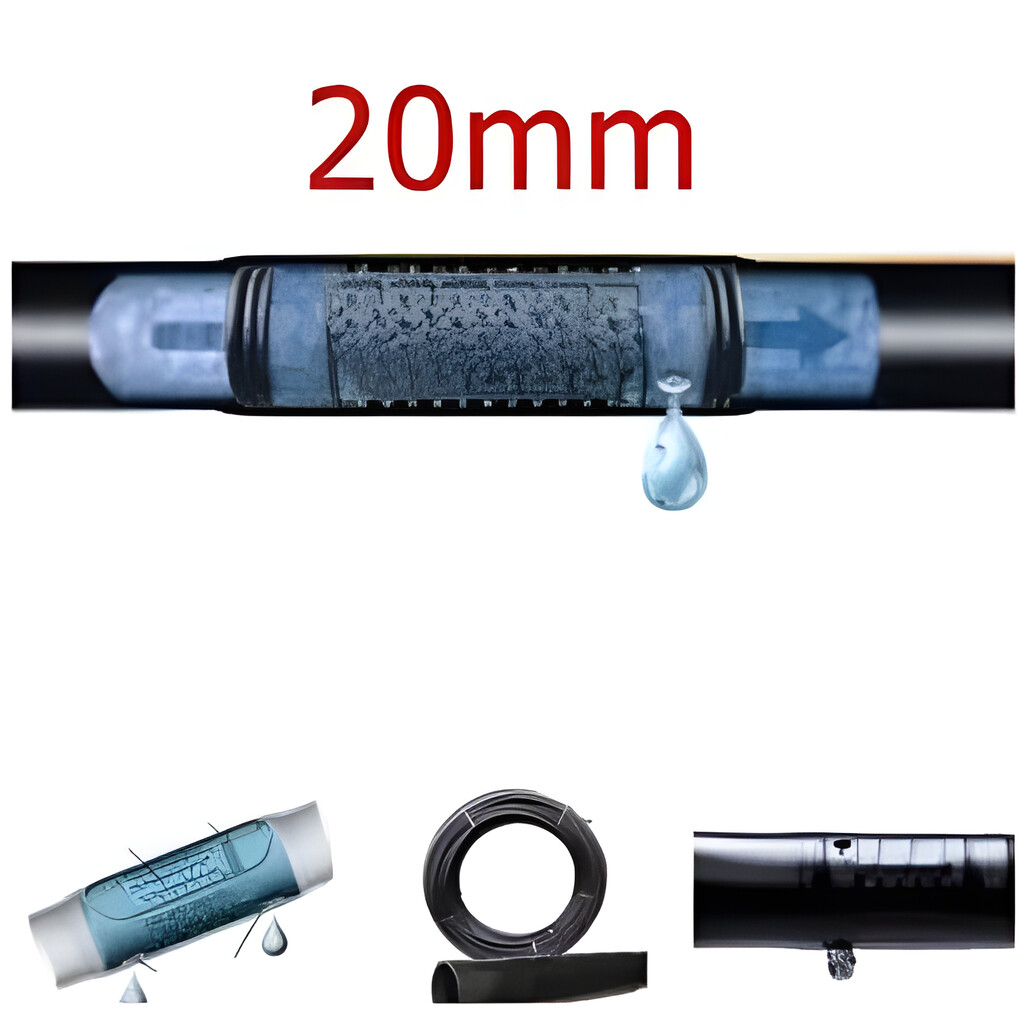 Csepegtető cső DN20 mm